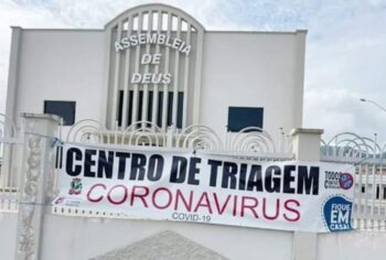 Igreja cede espaço para abrigar centro de triagem da Covid-19 em Santa Catarina